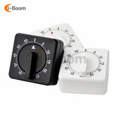 60 de minute Cronometru de bucătărie Număr pătrat Alarma pentru gătit somn Temporizador Ceas Cronometru mecanic Alarma Jos Întâlnire de birou