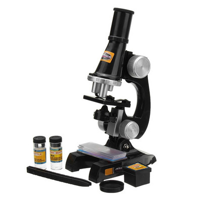 Kit de microscop biologic 100X 200X 400X 450X Microscop de laborator pentru copii Lupă portabilă LED pentru știință pentru electronice