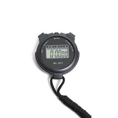 Cronometru digital Calendar Lap Training Fitness Display LCD Cronometru Sport în aer liber Ceas cu alarmă Cronometru de alergare cu șir