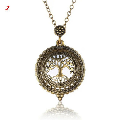 Vintage lanac, povećalo, vruća ogrlica, privjesak, bakini poklon, metalno povećalo, isporuka putem isporuke