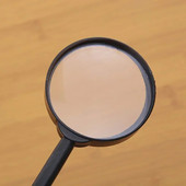 1 mini kišeninis rankinis didintuvas 60 mm 3x didintuvas Žaliuzės skaitymo stiklo lęšis, skirtas laikraščių skaitymo padidinamiesiems stiklams