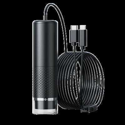 Skaitmeninis mikroskopas nešiojamasis 8LED 1600X didinimo endoskopas, skirtas iPhone Android telefono tikrinimo kameros endoskopui