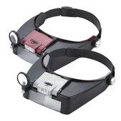 10X peapaela LED-suurendusklaasid valgustusega luup Reguleeritava peaga luup, ehete lugemise kellassepa remonditööriist