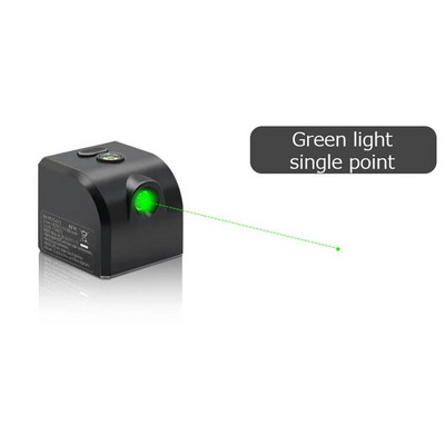 Mini lazerinis lygio matuoklis žalios/raudonos šviesos lazerio spindulio kryžminės horizontalios linijos vertikalios linijos USB įkrovimo kalibratoriaus matavimo įrankis