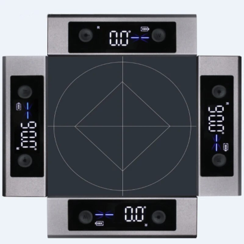 2 viename lazerinis lygis Li1 lazerinis protraktorius skaitmeninis kampo matuoklis C tipo įkraunamas lazerinis matavimo įrankis
