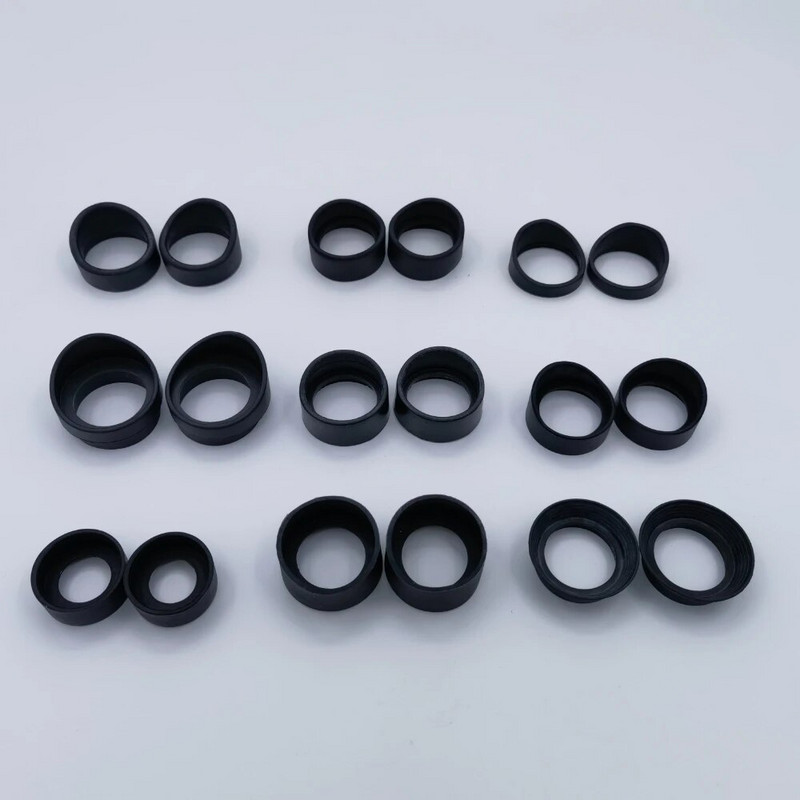 vidiniai 28-33 mm guminiai akių kaušeliai Mikroskopo okuliaro dangteliai okuliaro dangtelio apsaugai mikroskopams Teleskopo apsauga Akių skydelis