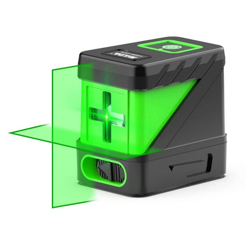 2 eilučių lazerinis nivelyras Žalieji spinduliai Lazerinis nivelyras Savaime išsilyginantis lazeriniai įrankiai Horizontali ir vertikali skersinė linija optiniams instrumentams