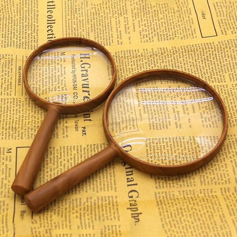 Vruća rasprodaja 90/110 mm ručno povećalo 10X30X, povećalo, nakit za čitanje, nakit za starije osobe, visokokvalitetni mikroskop za čitanje