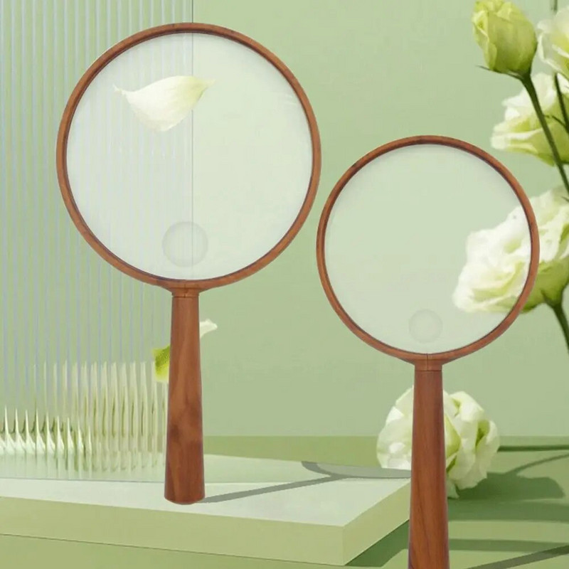 Vruća rasprodaja 90/110 mm ručno povećalo 10X30X, povećalo, nakit za čitanje, nakit za starije osobe, visokokvalitetni mikroskop za čitanje