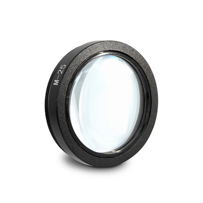 RELIFE M-25 mikroskopo dulkėms atsparus lęšis, skirtas remontuoti nuo dūmų ir apsauginis lęšis Dulkėms atsparus Iens Alyvai atsparus Iens stiklo lęšis