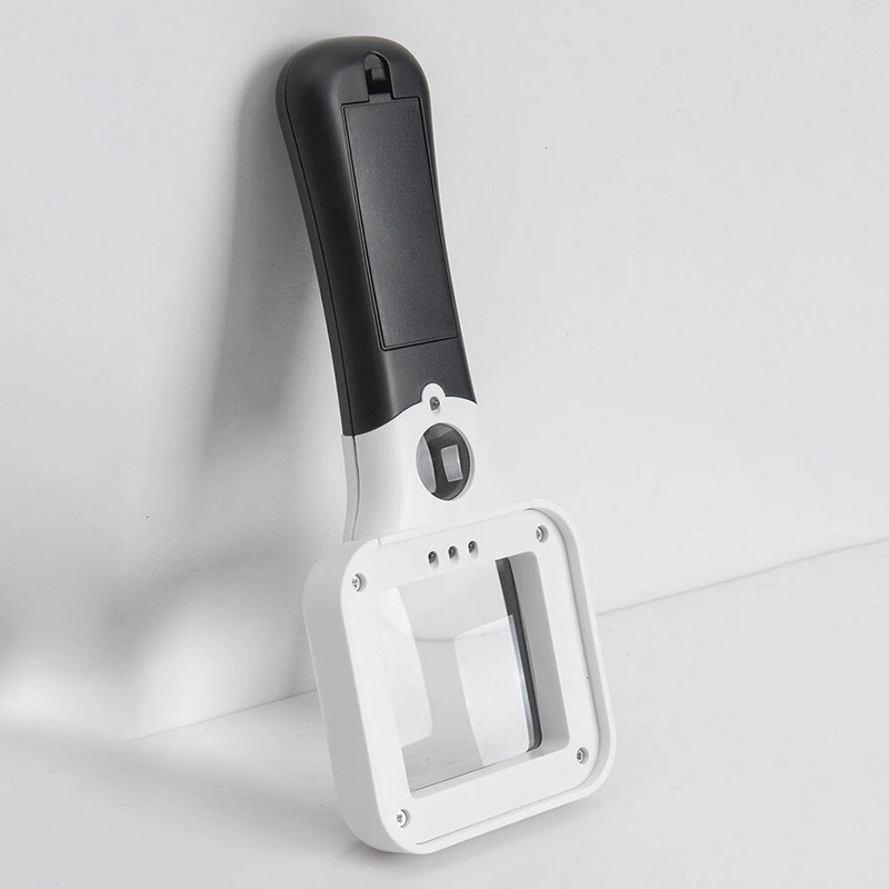 5x 45x valgustatud suurendusklaas LED-tuledega UV-lamp käeshoitav lugemisluup ehete luupklaas jootmise parandamiseks