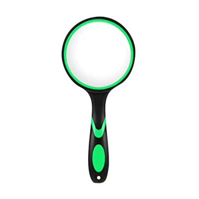 10X käeshoitav luup luup 50/65/75 mm suur suurendusklaas raamatute jaoks ajalehtede ehteid luup