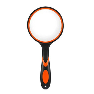 10X käeshoitav luup luup 50/65/75 mm suur suurendusklaas raamatute jaoks ajalehtede ehteid luup