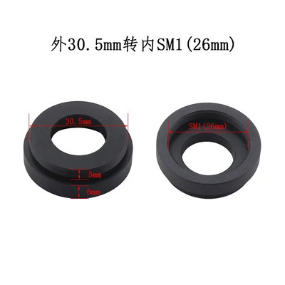 Mikroskopo priedai Mikroskopo objektyvo objektyvo adapterio žiedas M26 M27 M39 M42 RMS skirtas Leica Zeiss Mitutoyo