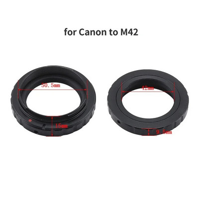 Mikroskopo priedai Mikroskopo objektyvo objektyvo adapterio žiedas M26 M27 M39 M42 RMS skirtas Leica Zeiss Mitutoyo