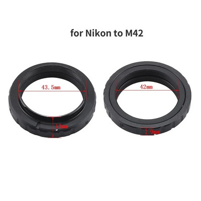 Mikroskopo priedai Mikroskopo objektyvo objektyvo adapterio žiedas M26 M27 M39 M42 RMS skirtas Leica Zeiss Mitutoyo