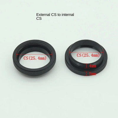 Mikroskopo priedai Mikroskopo objektyvo objektyvo adapterio žiedas M26 M27 M39 M42 RMS skirtas Leica Zeiss Mitutoyo