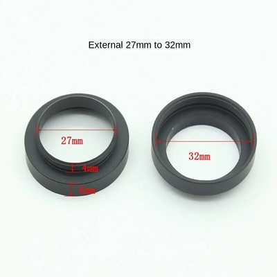 Mikroskopo priedai Mikroskopo objektyvo objektyvo adapterio žiedas M26 M27 M39 M42 RMS skirtas Leica Zeiss Mitutoyo