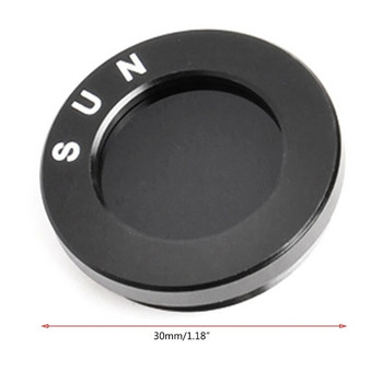 1,25 in Fine Screw Optical Solar for Sun Филтърен окуляр Аксесоар за обектив Астрономическа употреба