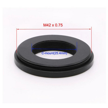 M42 to M48 C-mount RMS Adapter Male M42 to Male M48 Female 25,4mm RMS Adapter RMS for Microscope Camera Objective Lens