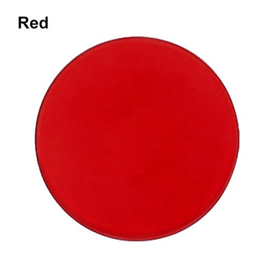 1 tk optilise filtri läbimõõt 32 mm läbipaistev roheline sinine kollane mattvalge kollane optiline klaas bioloogilise mikroskoobi jaoks