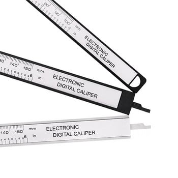150 мм 100 мм електронен цифров калипер циферблат Нониус калипер габарит микрометър инструмент за измерване цифрова линийка