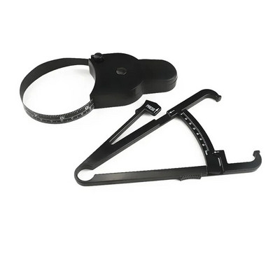 Set șubler de grăsime corporală pentru pliul pielii de 70 mm cu bandă de măsurare Monitoare de grăsime corporală Tester de grăsime corporală Instrument de măsurare a pliului pielii