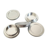 C tvirtinimo korpuso dangteliai CCTV fotoaparato korpuso dangtelis objektyvo dangtelis nuo dulkių metalinis plastikas, pasirenkamas 2 vnt.