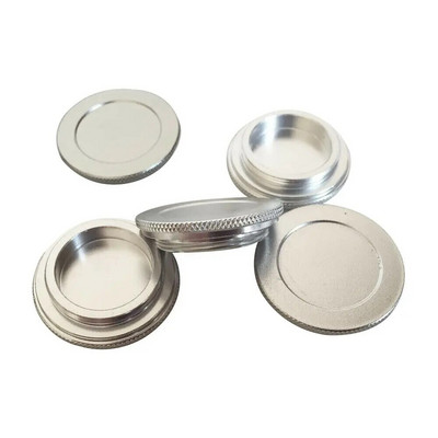 C tvirtinimo korpuso dangteliai CCTV fotoaparato korpuso dangtelis objektyvo dangtelis nuo dulkių metalinis plastikas, pasirenkamas 2 vnt.