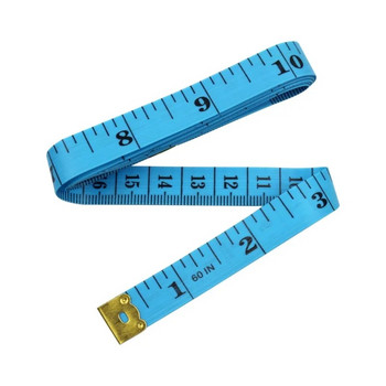 1,5 м линийка за измерване на тялото Шивашка рулетка Мини мека плоска линийка Сантиметър Метър Шивашка измервателна лента