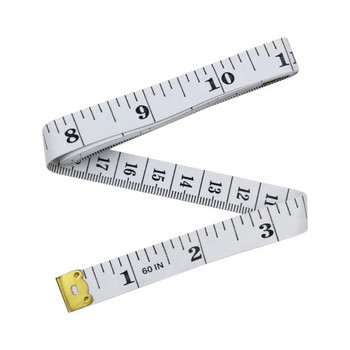1,5 м линийка за измерване на тялото Шивашка рулетка Мини мека плоска линийка Сантиметър Метър Шивашка измервателна лента