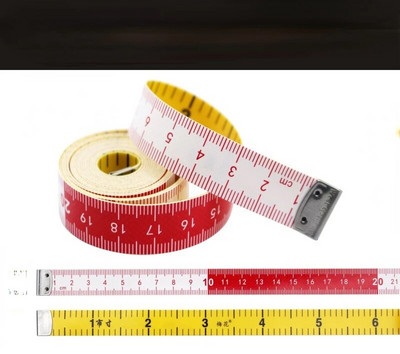 1,5 m kūno matavimo liniuotė siuvimo siuvimo matavimo juosta Mini minkšta plokščia liniuotė centimetro metro siuvimo matavimo juosta