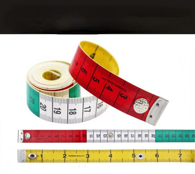 1,5 m kūno matavimo liniuotė siuvimo siuvimo matavimo juosta Mini minkšta plokščia liniuotė centimetro metro siuvimo matavimo juosta