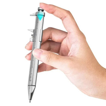 Πολυλειτουργικό στυλό Gel μελάνι Vernier Caliper Roller Στυλό Στυλό Ball-Point Ball-Point 0,5mm