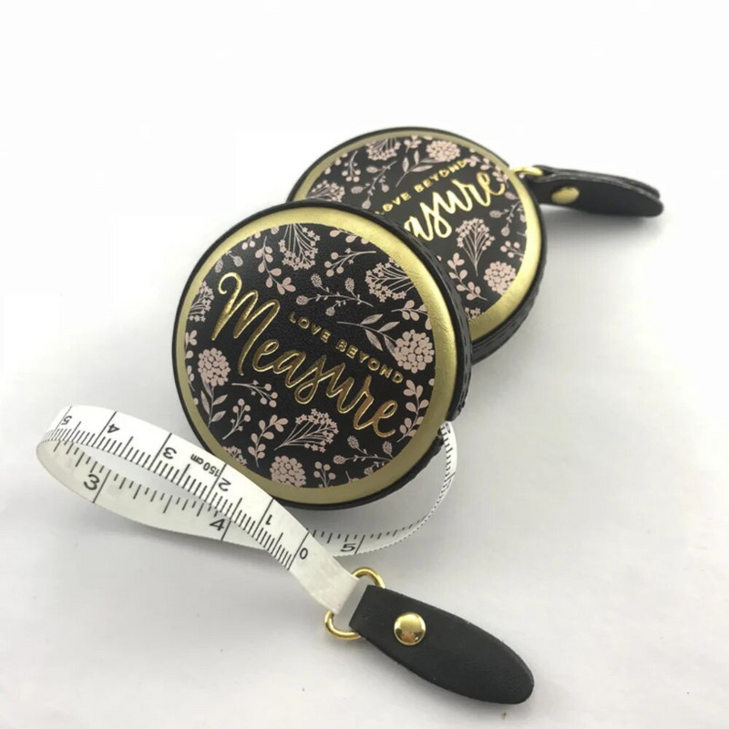 1,5 m prijenosna uvlačiva mini traka u vintage stilu Nostalgija Mjerno ravnalo Retro traka za šivanje centimetra inča u roli