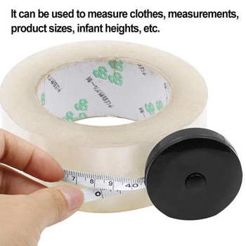 1,5M/60 ίντσες Sewing Tailor Tape Measure Body Measuring Ruler Μαλακό εκατοστό μέτρο διπλής όψης ανασυρόμενα εργαλεία Εργαλεία ραπτικής