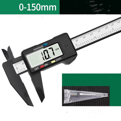 150 mm 0,1 mm digitaalne nihik 6-tolline elektrooniline vernier nihiku mõõteriist nihiku mikromeeter digitaalne joonlaud