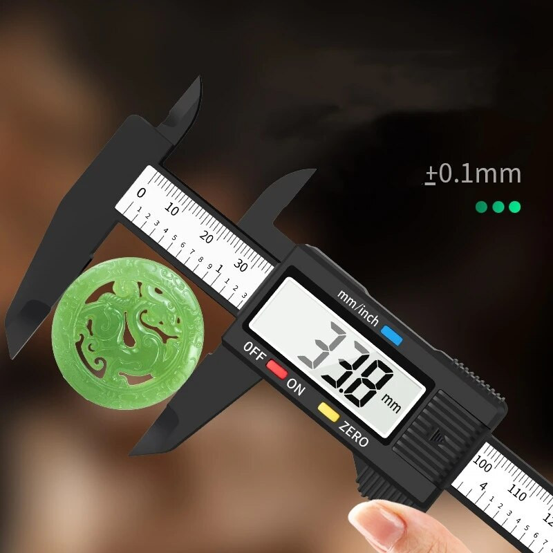 150 mm 0,1 mm digitaalne nihik 6-tolline elektrooniline vernier nihiku mõõteriist nihiku mikromeeter digitaalne joonlaud