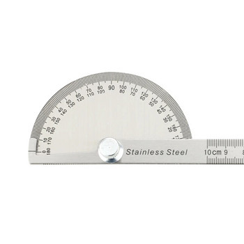 Γωνιόμετρο από ανοξείδωτο ατσάλι μοιρογνωμόνιο Μεταλλικός χάρακας Χάρακας μέτρησης πολλαπλών γωνιών Εργαλείο ξυλουργικής γωνίας Μετρητής γωνίας Ανιχνευτής γωνίας Γωνιόμετρος