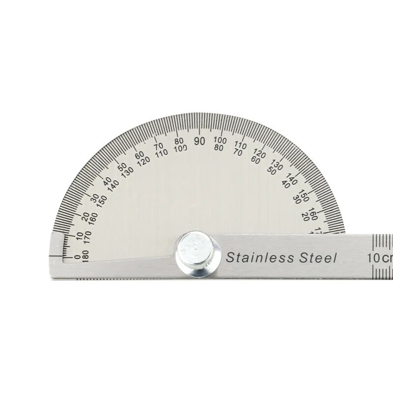 Goniometar Kutomjer od nehrđajućeg čelika Metalno ravnalo Višekutno mjerno ravnalo Stolarski alat Mjerač kuta Tražilo kuta Goniometro