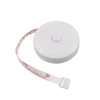 150cm mini traka metar traka krojačko ravnalo privjesak traka za mjerenje veličine odjeće metar prijenosni pribor za šivanje