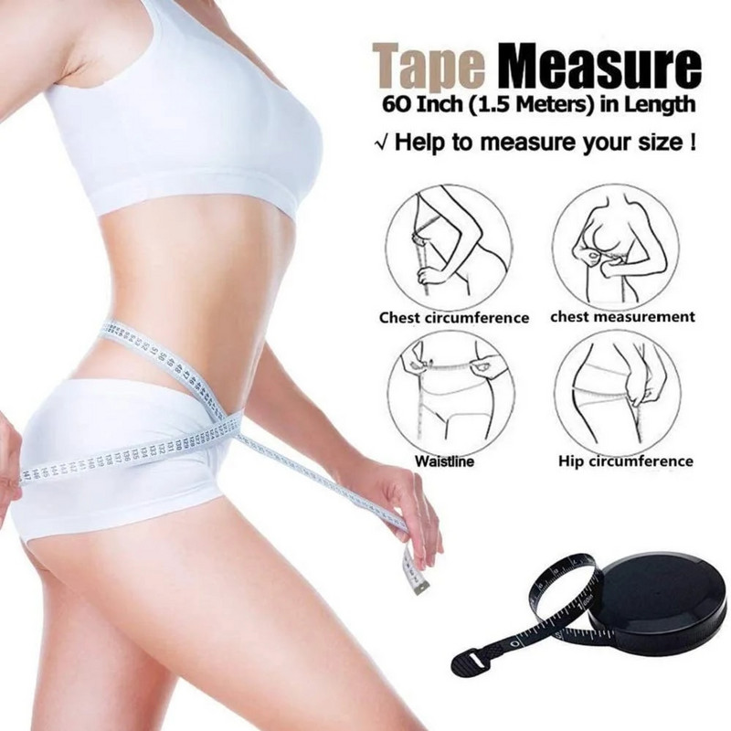 150cm mini traka metar traka krojačko ravnalo privjesak traka za mjerenje veličine odjeće metar prijenosni pribor za šivanje