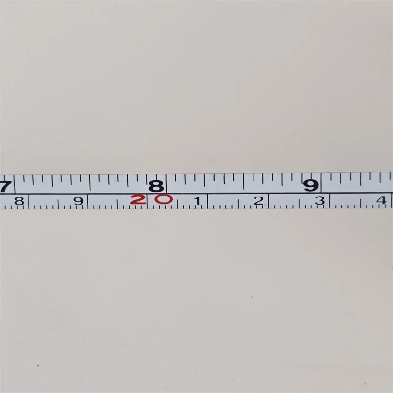 Mini višenamjenski privjesak za ključeve od 1 m, kvadratna čelična mjerna traka s gradijenterom, mini mjerno ravnalo