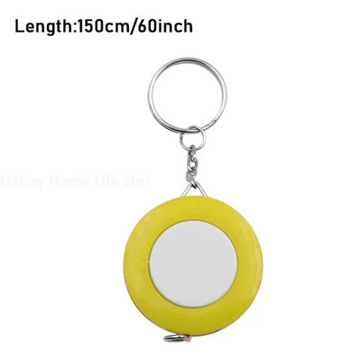 Praktični privjesak za ključeve u boji slatkiša Mjerna traka 1,5 metara Količina Veličina odjeće Mjerna traka Mali metar