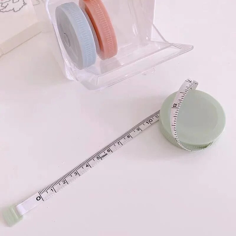 1,5 m-es puha mérőszalag Dupla méretarányú testvarró rugalmas vonalzó fogyáshoz Orvosi testmérő varró szabó kézműves eszköz