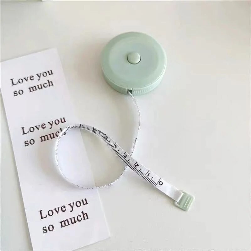 1,5 m-es puha mérőszalag Dupla méretarányú testvarró rugalmas vonalzó fogyáshoz Orvosi testmérő varró szabó kézműves eszköz