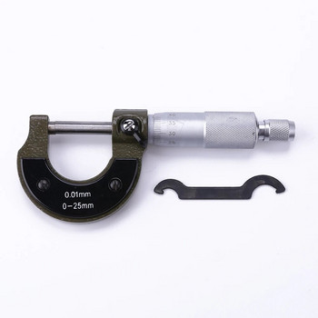 0-25mm/0,01mm Εξωτερικό μικρόμετρο Δαγκάνα ακριβείας Εργαλεία μέτρησης δαγκάνα Vernier Εργαλεία μέτρησης μικρομέτρου