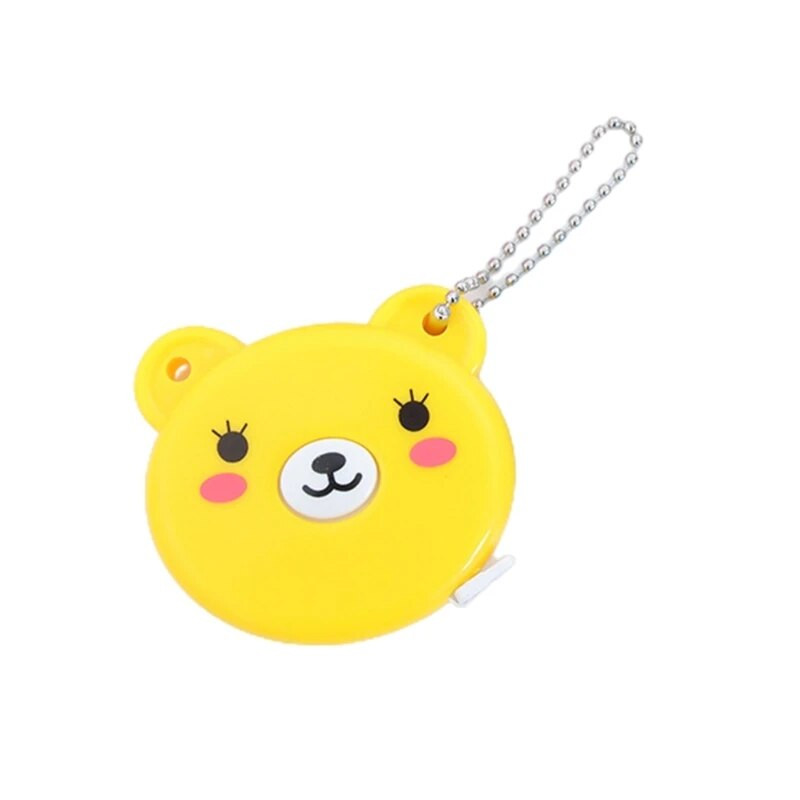 Μεζούρα μαλακής ταινίας αναδιπλούμενη μέτρηση για ράψιμο υφασμάτων σώματος Tailor ύφασμα πλεξίματος χειροτεχνίας Ταινία διπλής όψης (60 ιντσών) M4YD