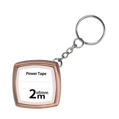 Privjesci za ključeve od 1 metra Mini čelična mjerna traka kompatibilna za praktičan džep za praćenje duljine Prijenosni kompakt za nošenje M4YD