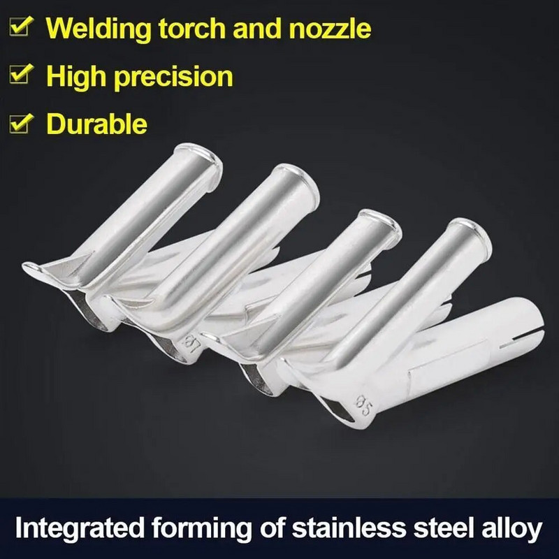Trokutasta mlaznica za brzo zavarivanje tipa Y, glava puhala vrućeg zraka Toplinski plamenik, vrh za zavarivanje za vinil plastiku, polietilen PVC alate za zavarivanje